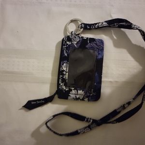Vera Bradley Zip ID Lanyard - Frosted Floral